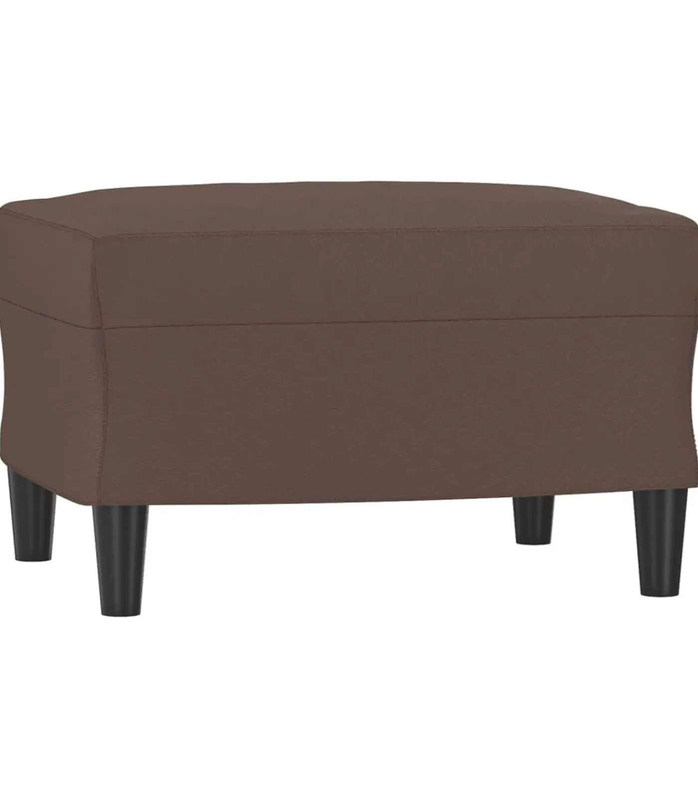 Hot Voetenbank 60x50x41 cm kunstleer bruin Stoelen