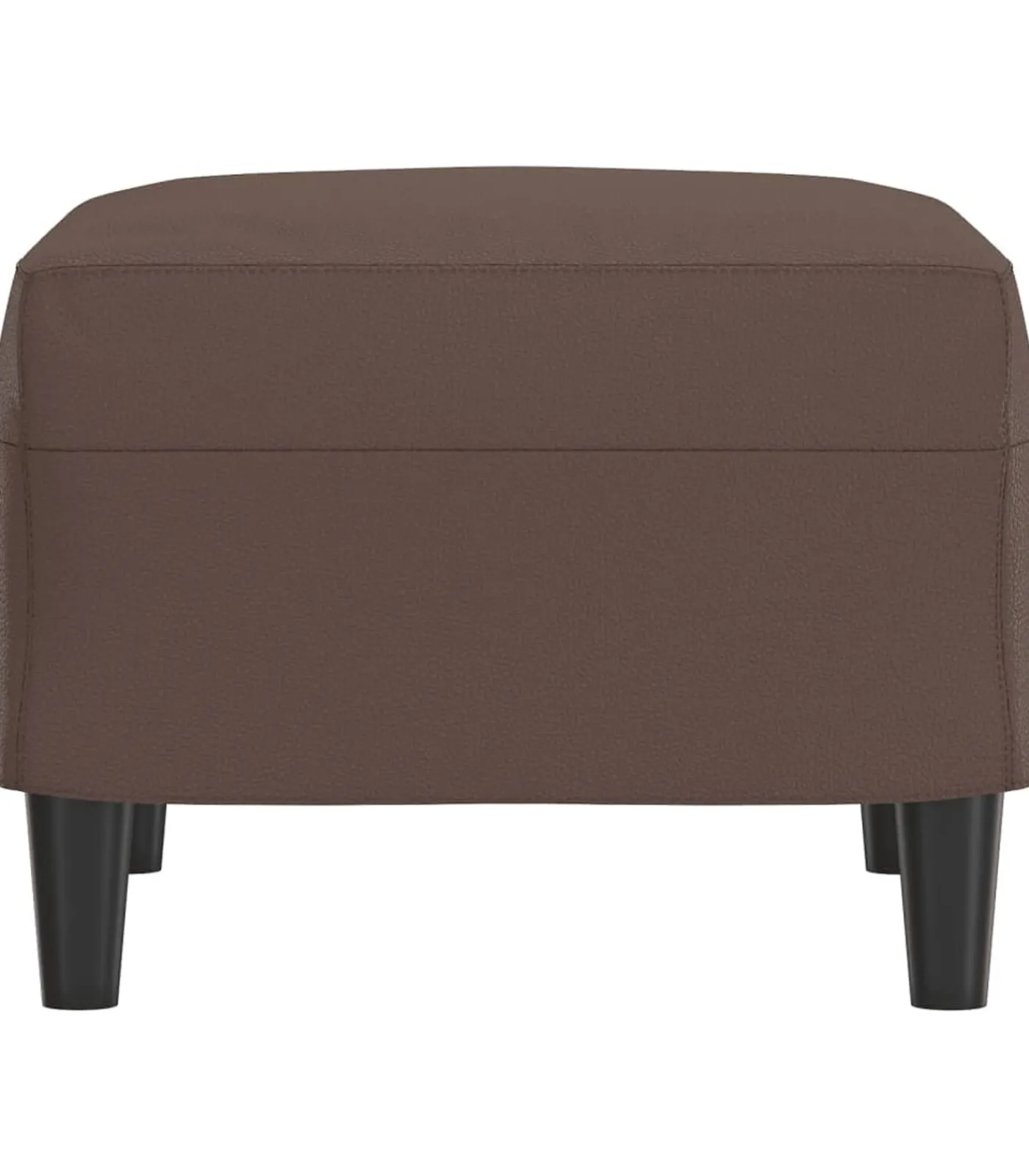 Hot Voetenbank 60x50x41 cm kunstleer bruin Stoelen