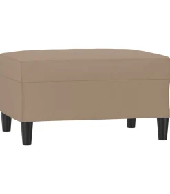 Best Voetenbank 70x55x41 cm kunstleer cappuccino Stoelen