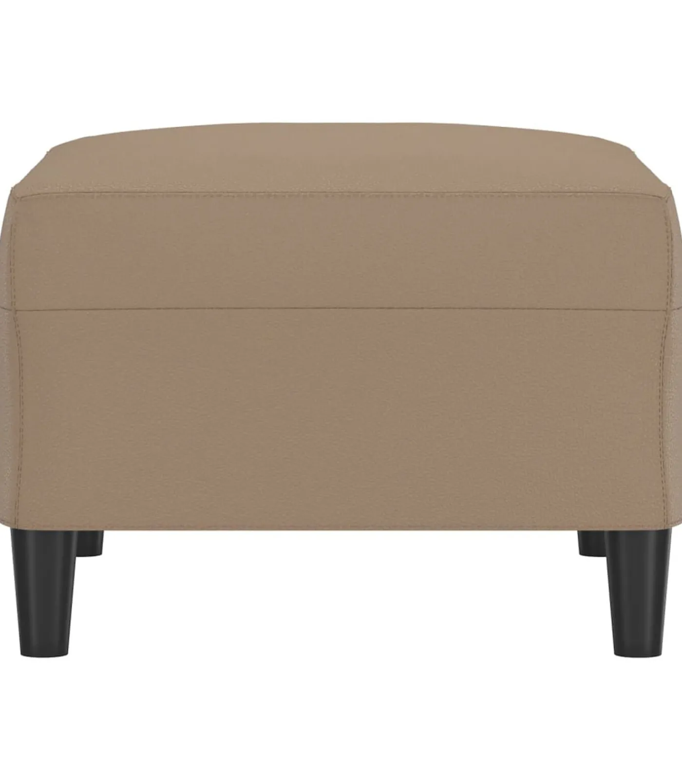 Best Voetenbank 70x55x41 cm kunstleer cappuccino Stoelen