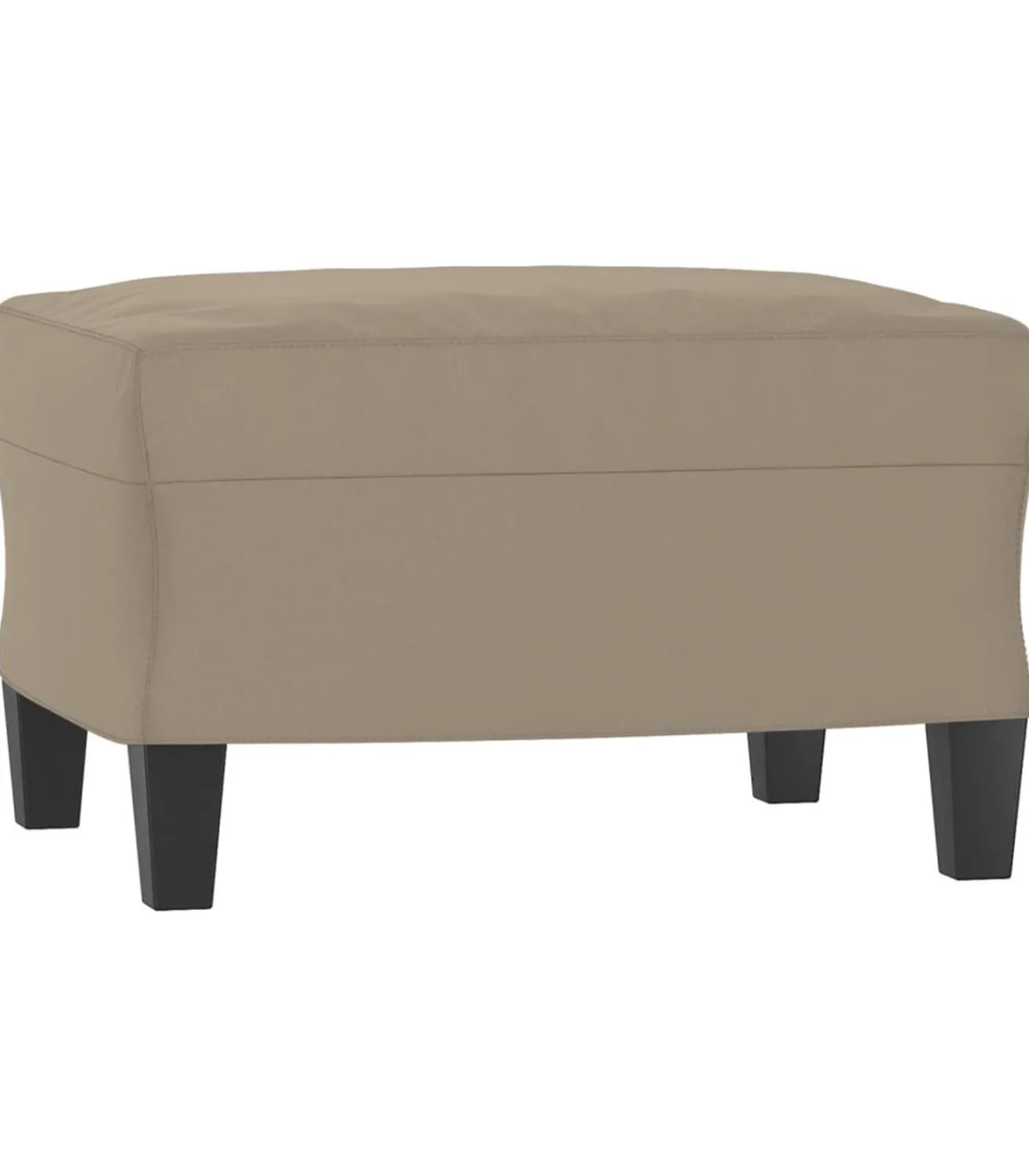 Discount Voetenbank 60x50x41 cm microvezelstof taupe Stoelen