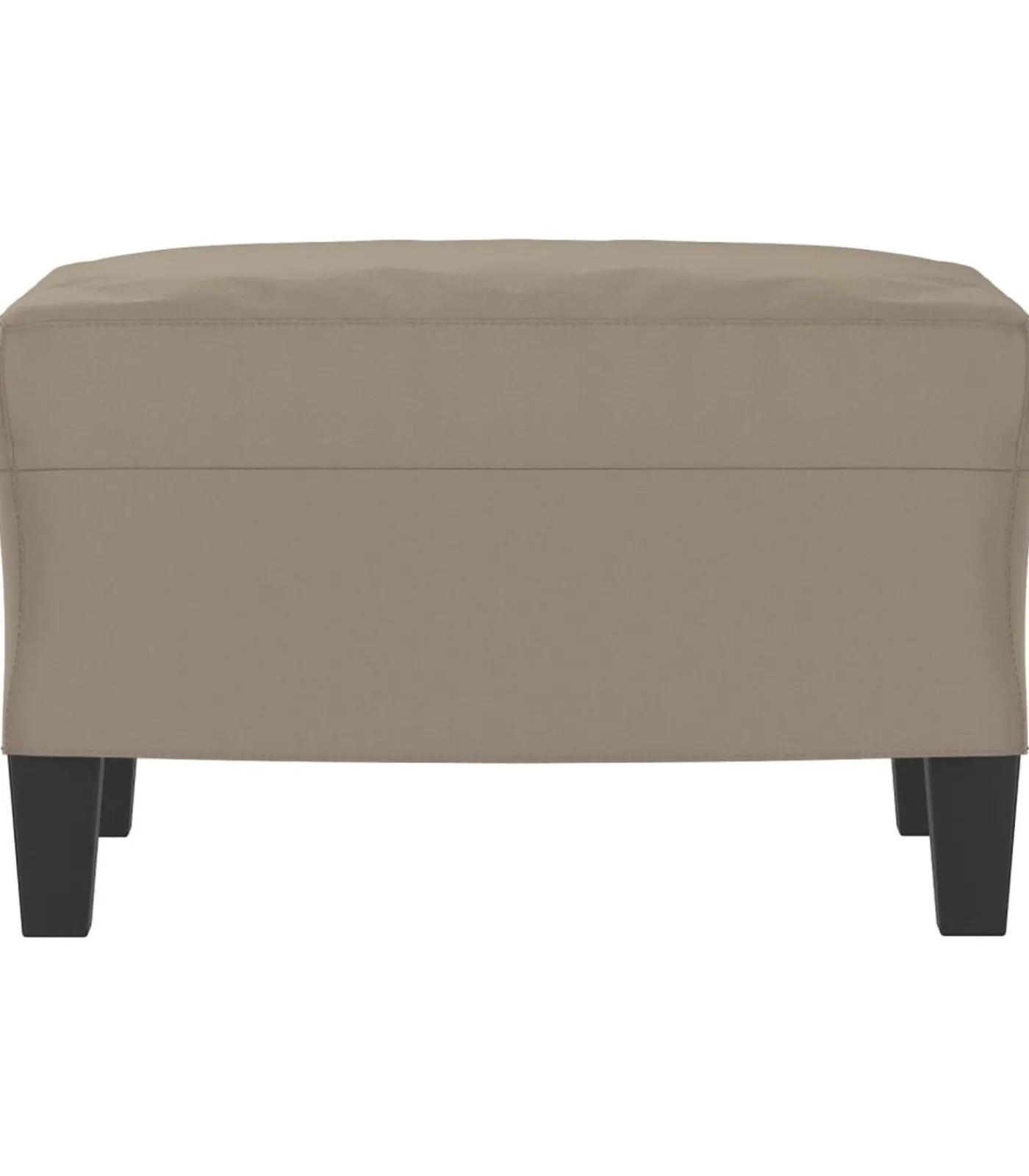 Discount Voetenbank 60x50x41 cm microvezelstof taupe Stoelen