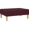 Online Voetenbank 78x56x32 cm stof paars Stoelen