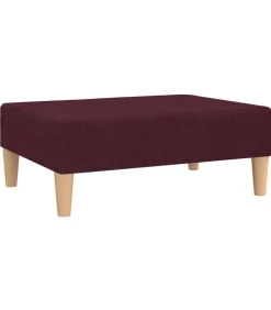 Online Voetenbank 78x56x32 cm stof paars Stoelen