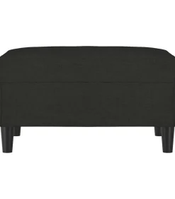 Best Voetenbank 70x55x41 cm stof zwart Stoelen