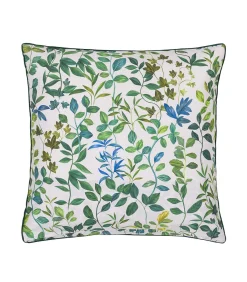 Outlet Volière Sky - Kussensloop in katoen satijn met print Kussenslopen