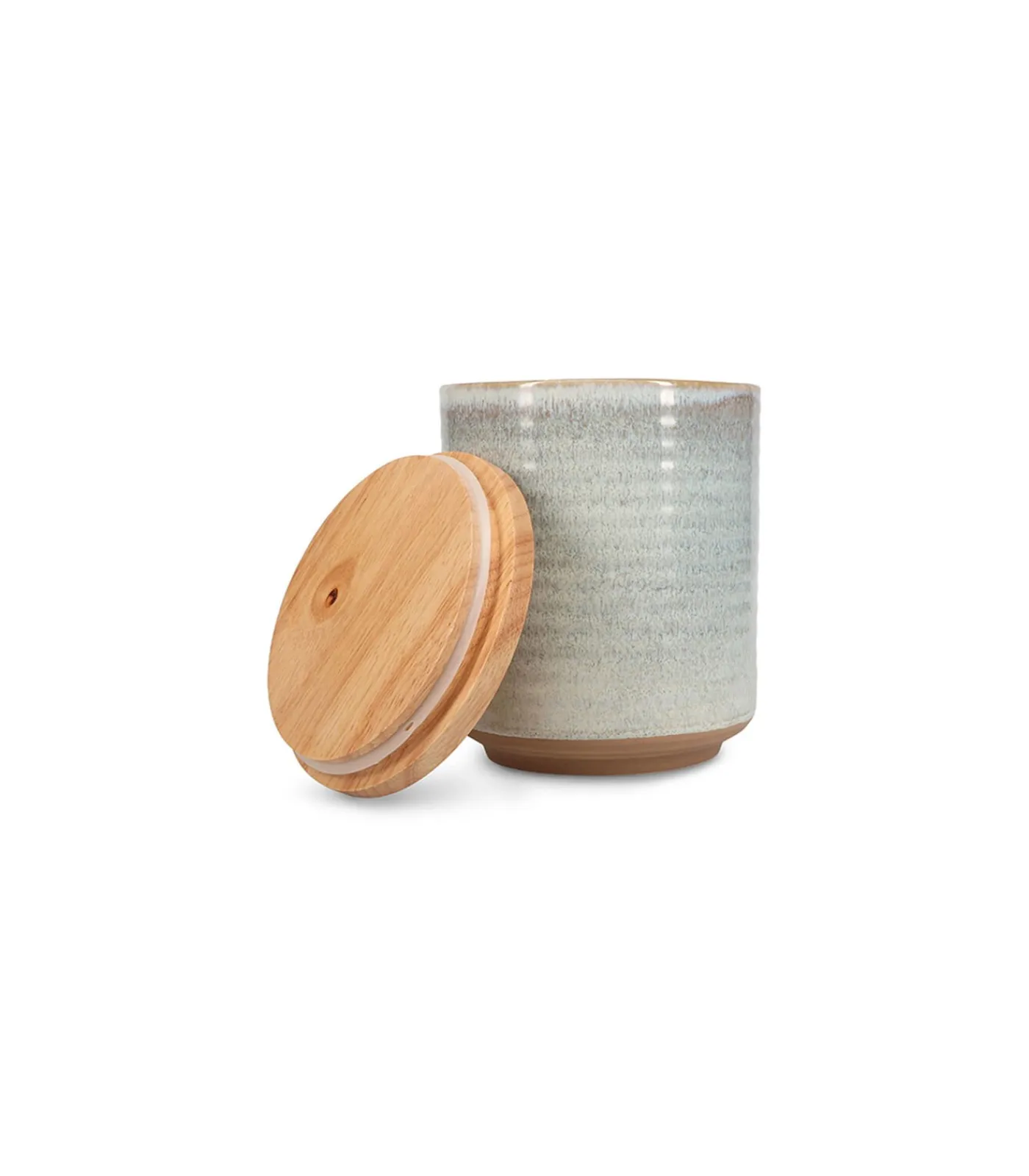 Clearance Voorraadpot 12,5xH15,5cm beige Cameo Keukenaccessoires