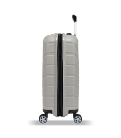 Outlet Voyager XXI Expandable Handbagage Koffer 4 Wielen Lichtgrijze Trolleys
