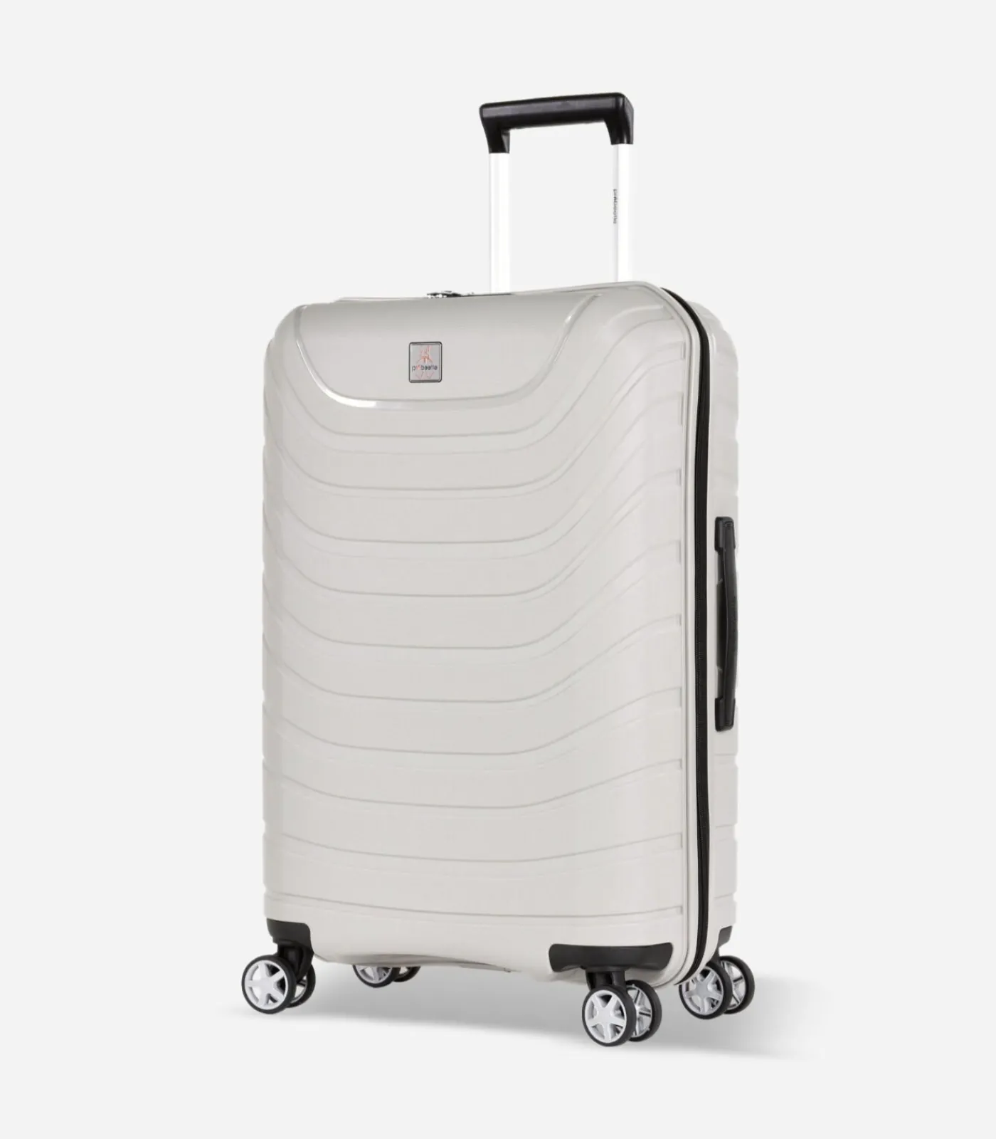 New Voyager XXI Middelgrote Koffer 4 Wielen Grijs Trolleys