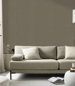 Best Vliesbehang | Herringbone Soil Wanddecoratie