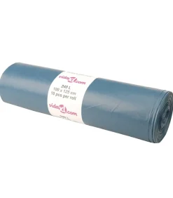 Discount Vuilniszakken 100 st 240 l blauw Manden En Bakken