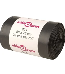 Sale Vuilniszakken 250 st 60 l zwart Manden En Bakken