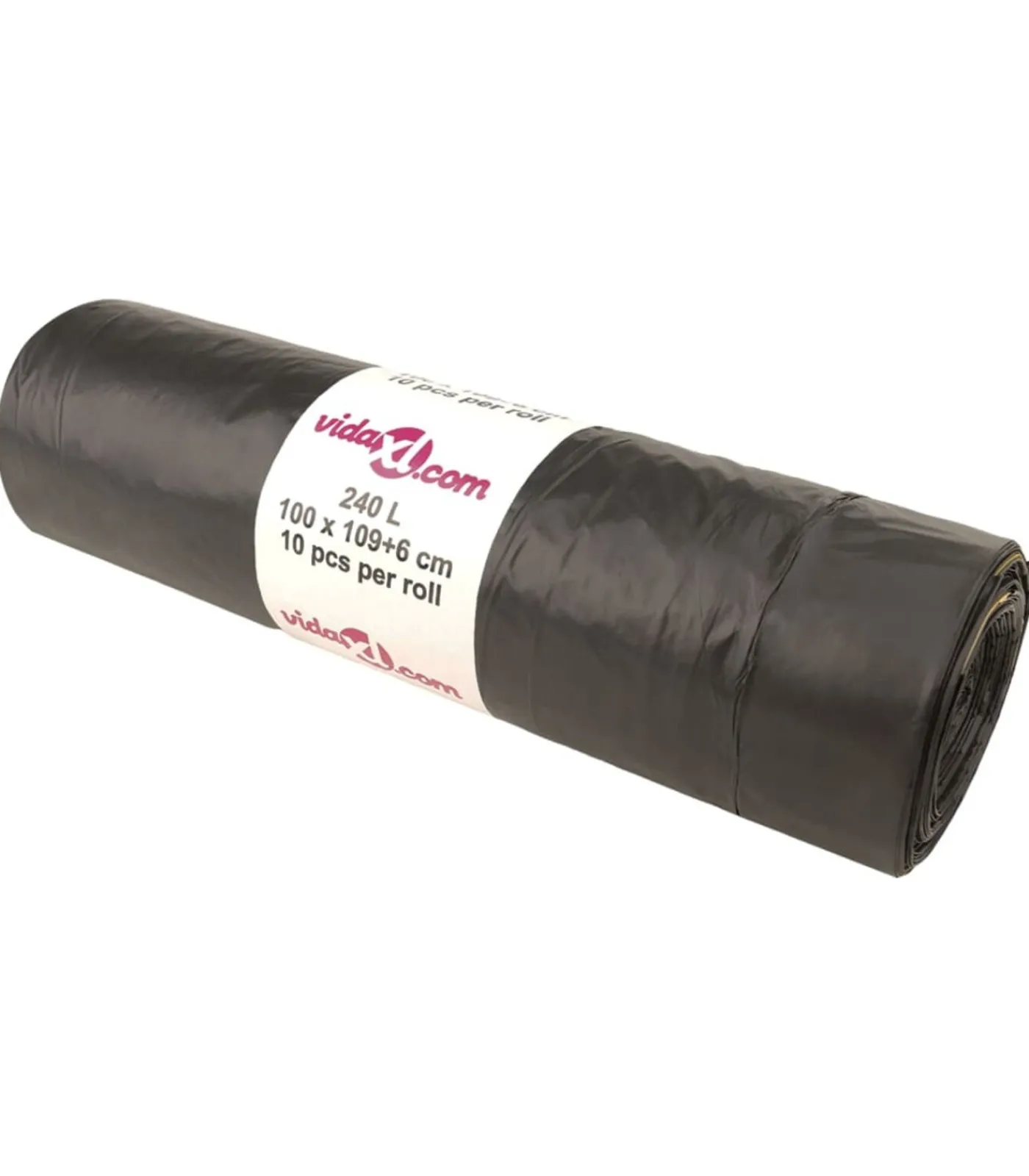 Outlet Vuilniszakken met trekkoorden 150 st 240 l zwart Manden En Bakken