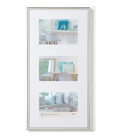 Best Fotolijst New Lifestyle 3x 10x15 cm zilverkleurig Fotolijsten