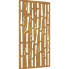 Sale Wanddecoratie tuin bamboe-ontwerp 105x55 cm cortenstaal Decoratie