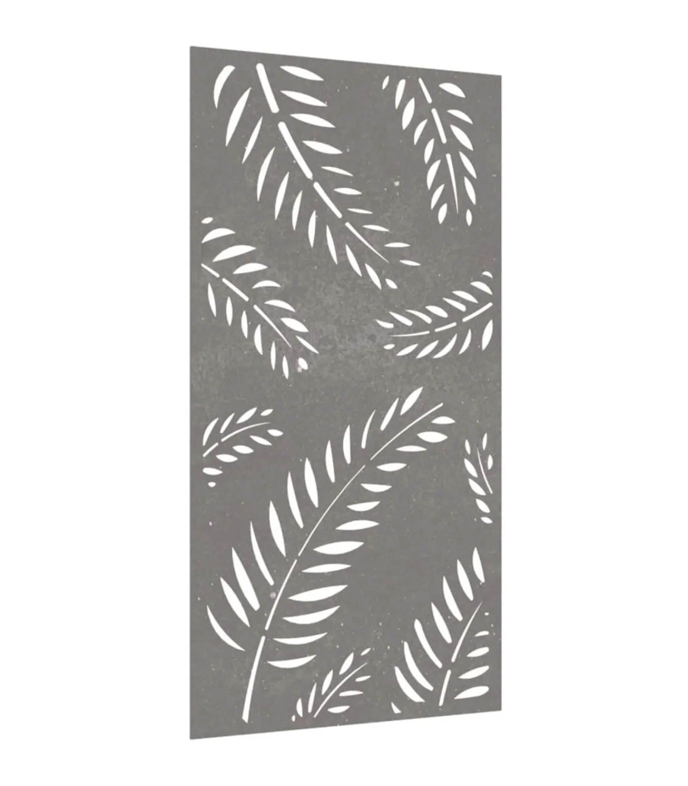 Sale Wanddecoratie tuin bladontwerp 105x55 cm cortenstaal Decoratie