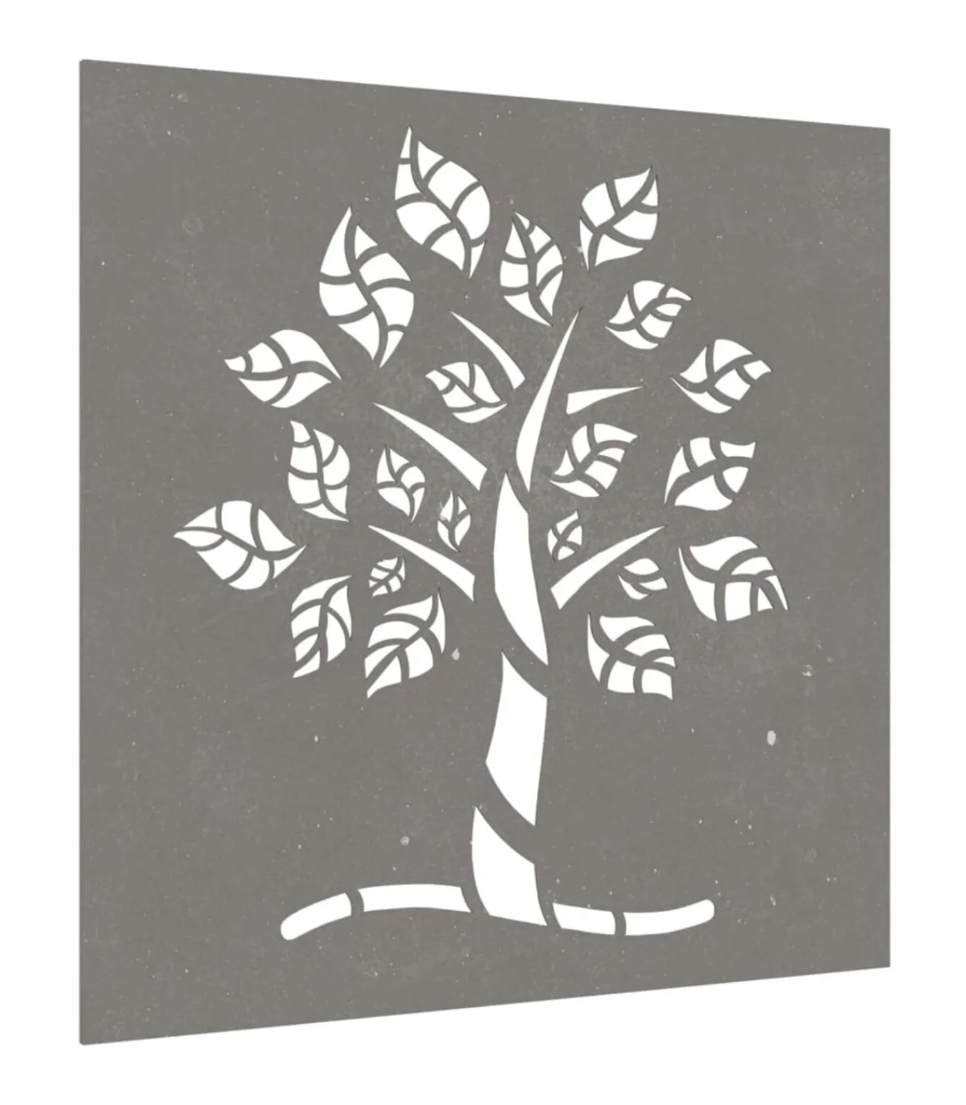 Sale Wanddecoratie tuin boomontwerp 55x55 cm cortenstaal Decoratie