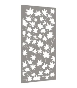 Hot Wanddecoratie tuin esdoornbladontwerp 105x55 cm cortenstaal Decoratie