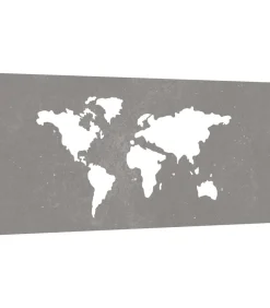 Sale Wanddecoratie tuin wereldkaartontwerp 105x55 cm cortenstaal Decoratie