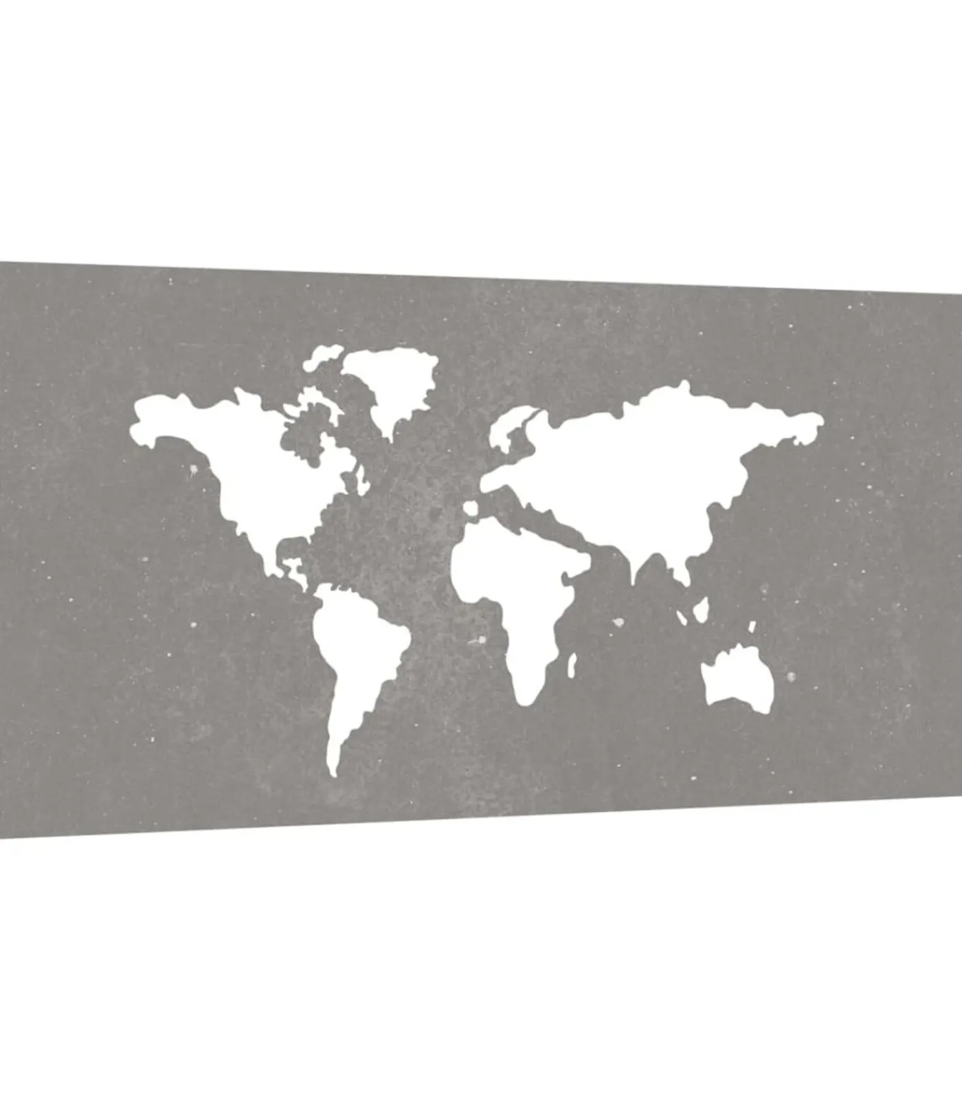 Sale Wanddecoratie tuin wereldkaartontwerp 105x55 cm cortenstaal Decoratie