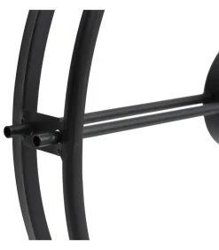 Clearance Wandklok 52 cm ijzer zwart Klokken