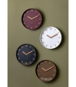 Hot Wandklok Amena - Wit - 40x40x40cm Klokken