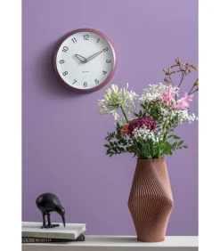 New Wandklok Bella - Dark mauve - 4.2x30x30cm Klokken