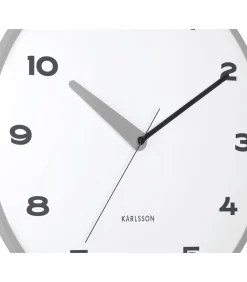 Best Wandklok Brisk Dome - Donkergrijs - Ø40cm Klokken