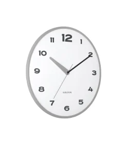 Best Wandklok Brisk Dome - Donkergrijs - Ø40cm Klokken