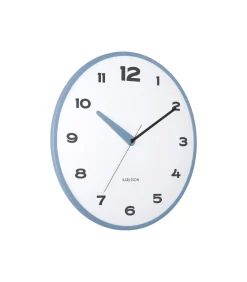 Discount Wandklok Brisk Dome - Klassiek blauw - Ø40cm Klokken