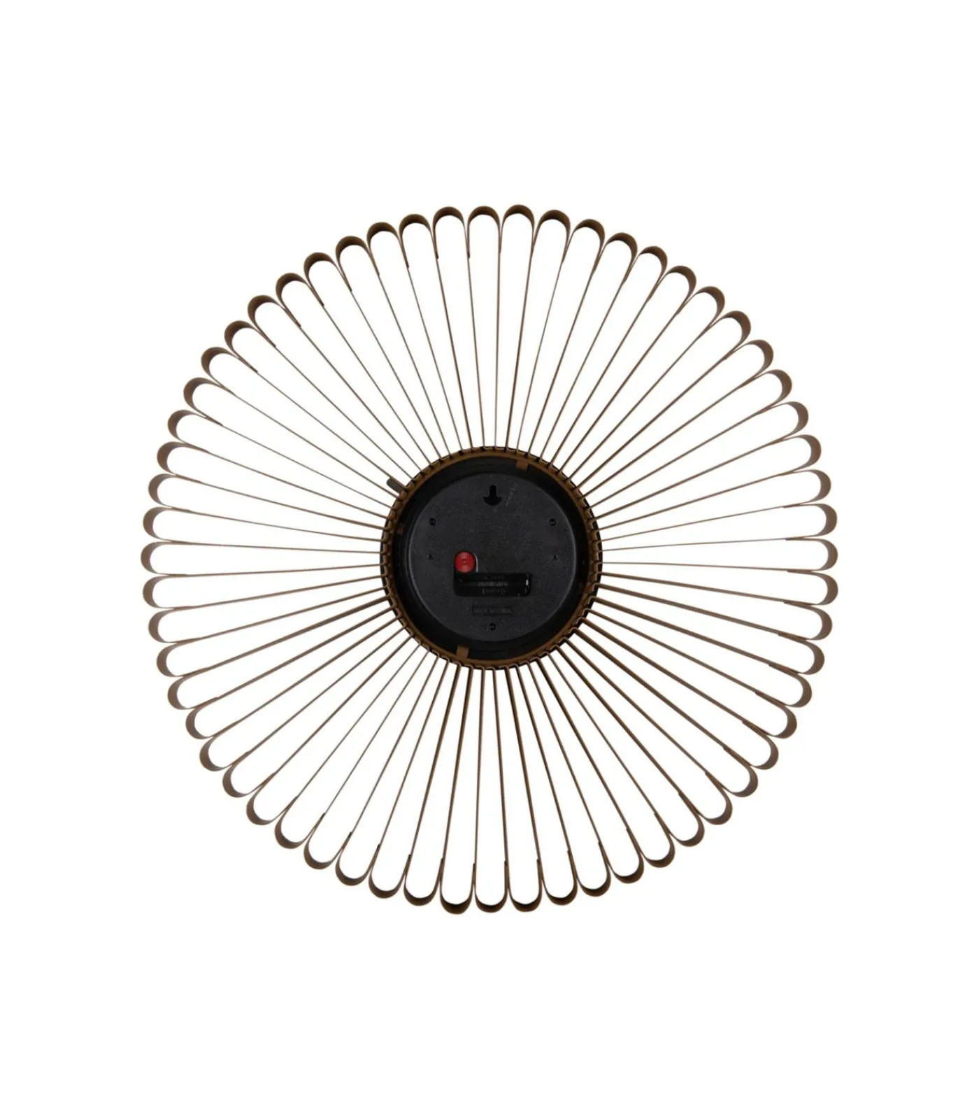 Online Wandklok Cascara - Bruin - 50x50x50cm Klokken