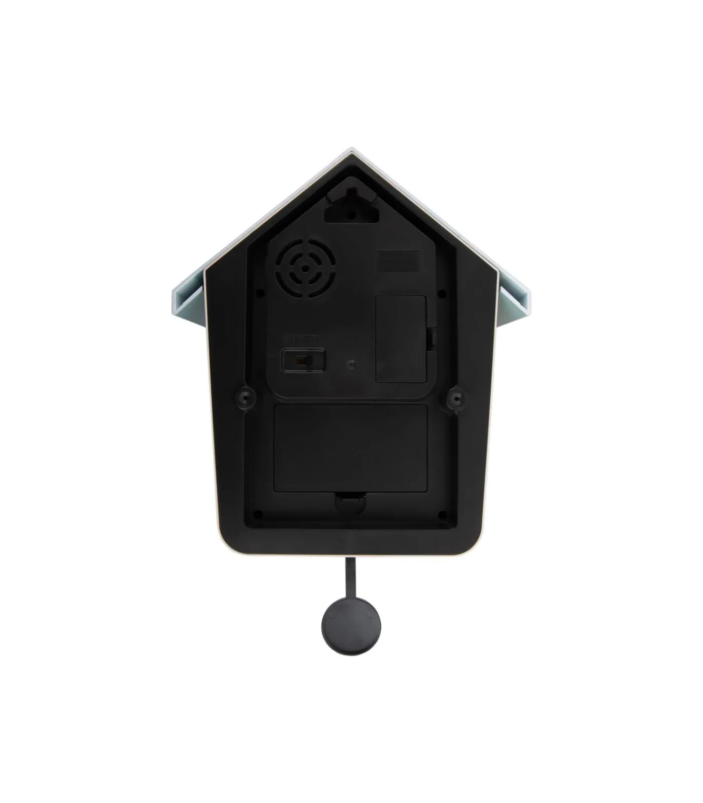 Hot Wandklok Cuckoo Light - Legergroen - 23x10.5x26.4cm Klokken