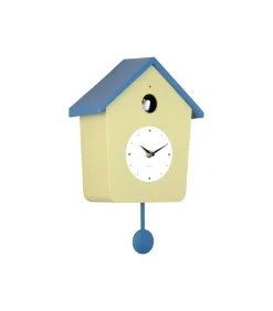 Wandklok Cuckoo Light - Theegroen - 23x10.5x26.4cm Klokken