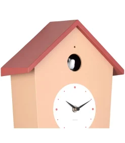 Wandklok Cuckoo Light - Zachtbruin - 23x10.5x26.4cm Klokken