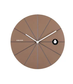 Hot Wandklok Destacado Cuckoo - Bruin - 28x28x28cm Klokken