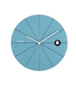 Sale Wandklok Destacado Cuckoo - Blauw - 28x28x28cm Klokken