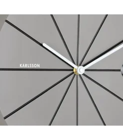 Sale Wandklok Destacado Cuckoo - Grijs - 28x28x28cm Klokken