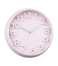 New Wandklok Elevated Classic Numbers - Zachtroze - 5x33.5x33.5cm Klokken