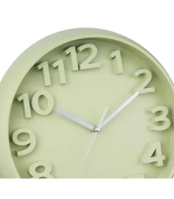 Online Wandklok Elevated Classic Numbers - Theegroen - 5x33.5x33.5cm Klokken