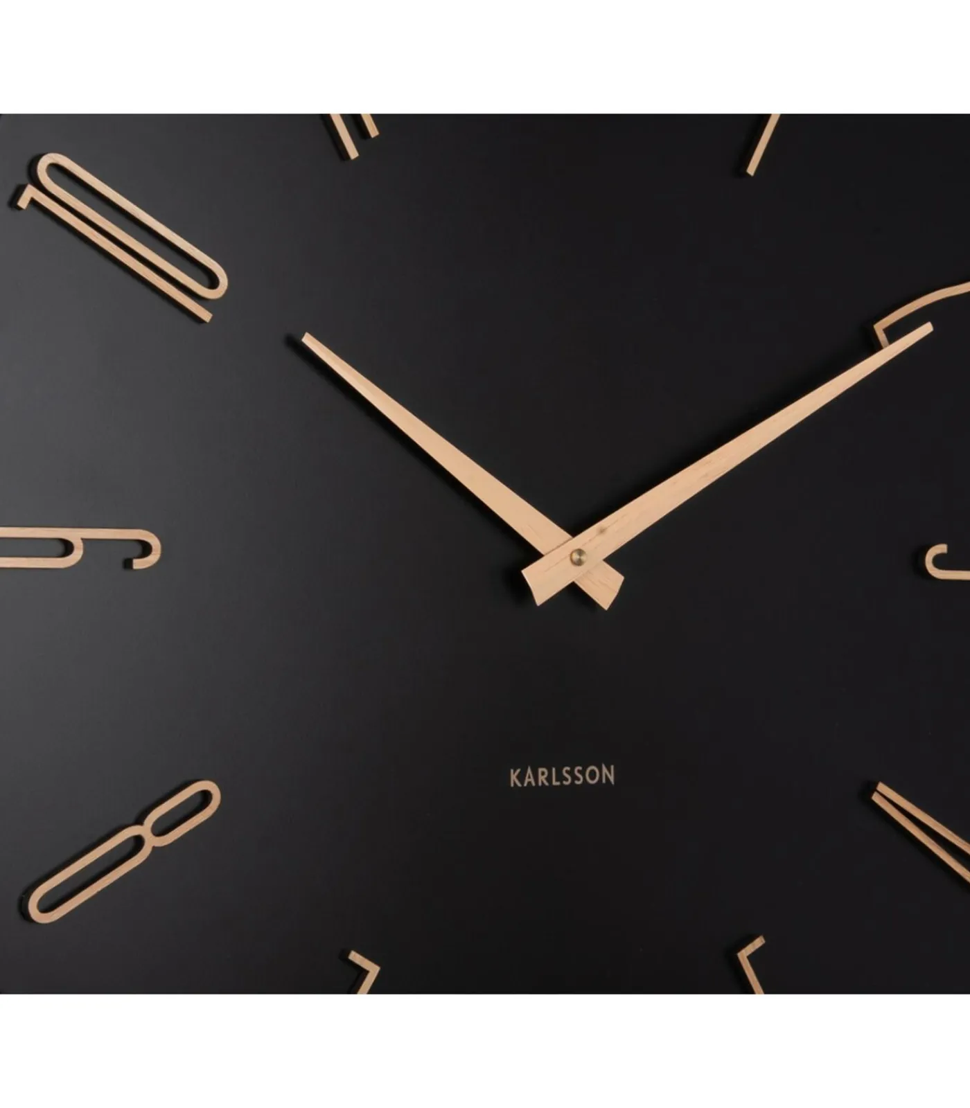 Discount Wandklok Esmerado Large - Zwart - 60x60x60cm Klokken