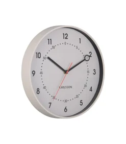 Discount Wandklok Fresco - Grijs - 31.5x31.5x31.5cm Klokken