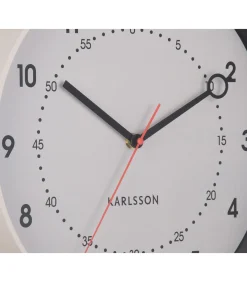 Discount Wandklok Fresco - Grijs - 31.5x31.5x31.5cm Klokken