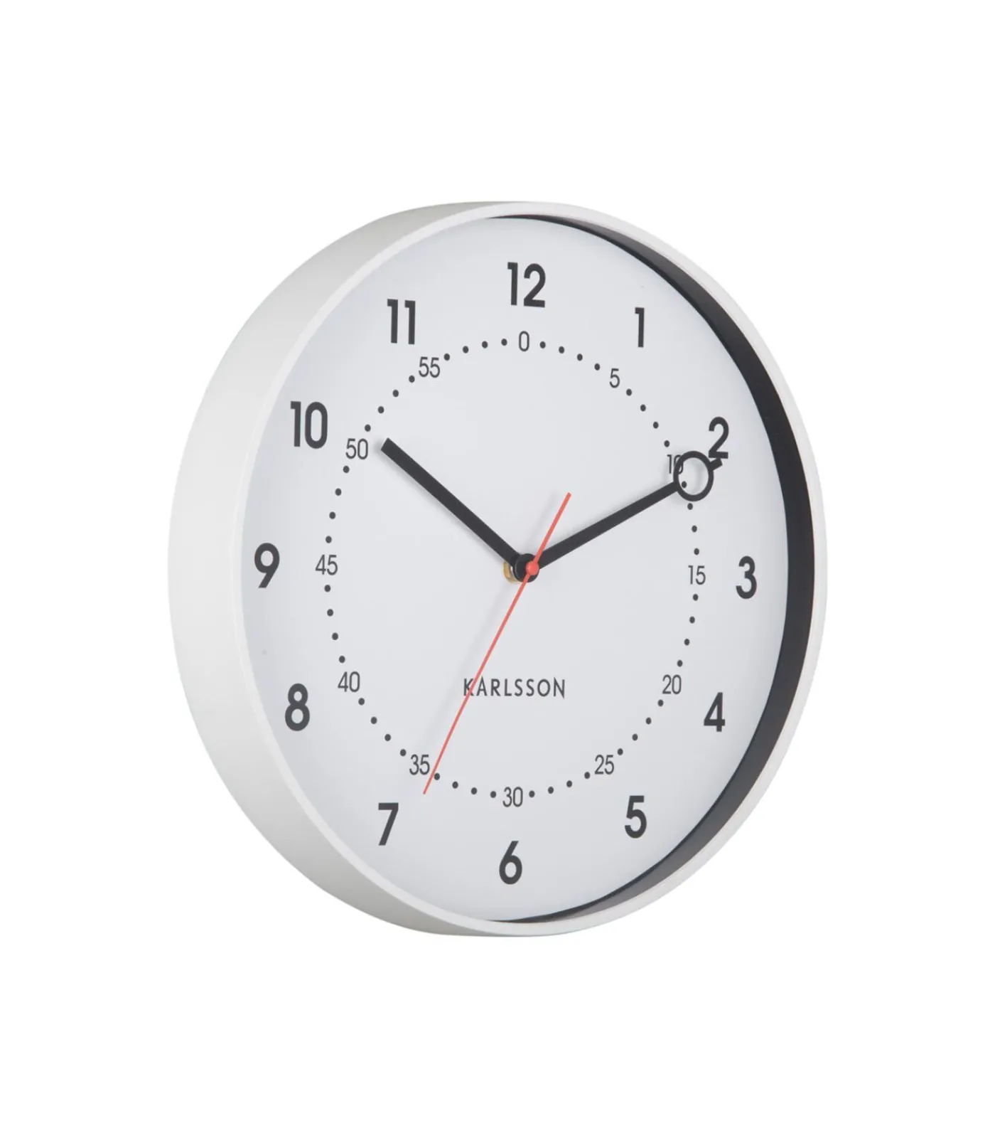 Online Wandklok Fresco - Wit - 31.5x31.5x31.5cm Klokken