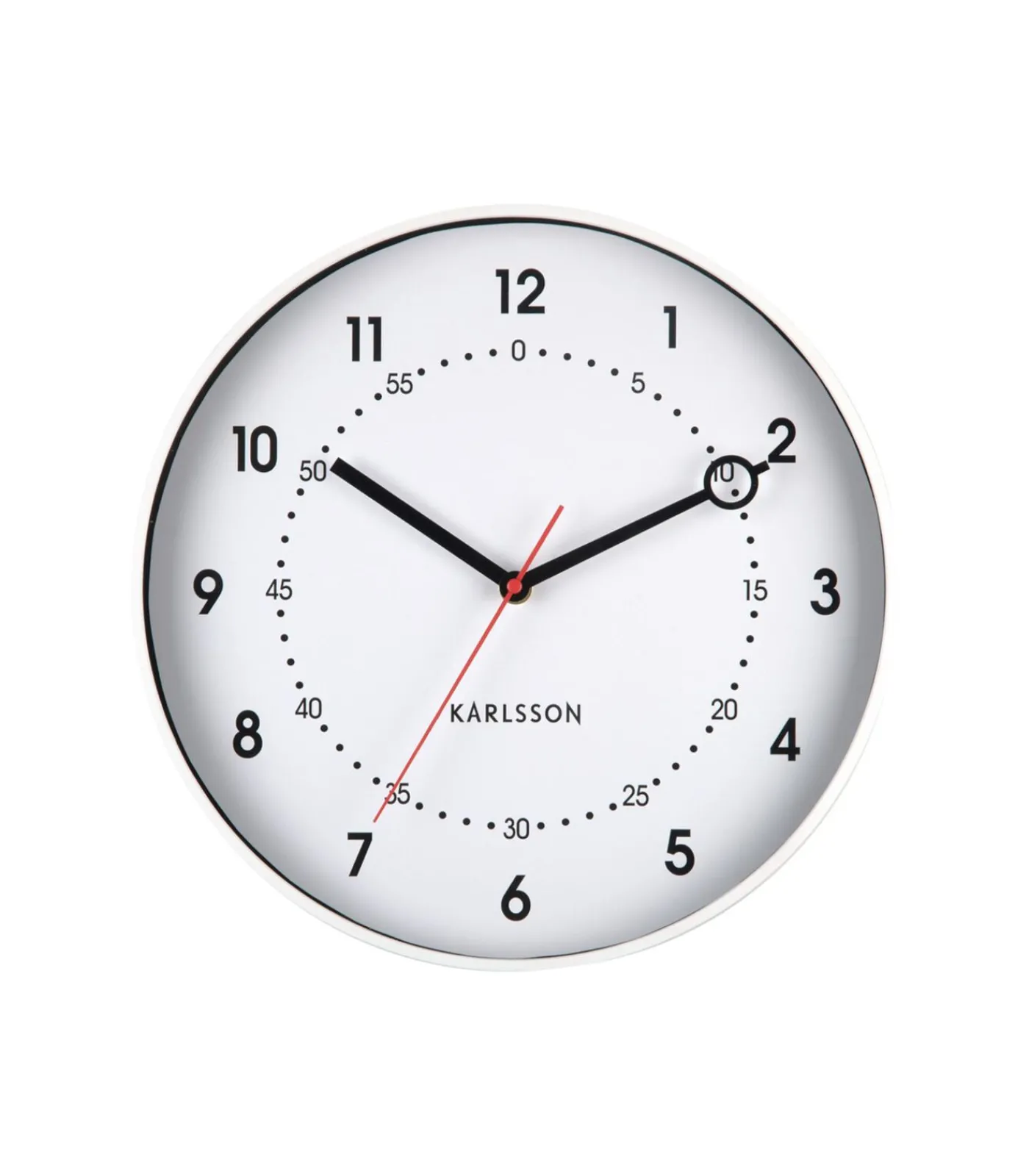 Online Wandklok Fresco - Wit - 31.5x31.5x31.5cm Klokken