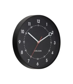 Discount Wandklok Fresco - Zwart - 31.5x31.5x31.5cm Klokken