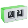 Best Wandklok Funky Flip - Heldergroen - 7x17.7x9.2cm Klokken