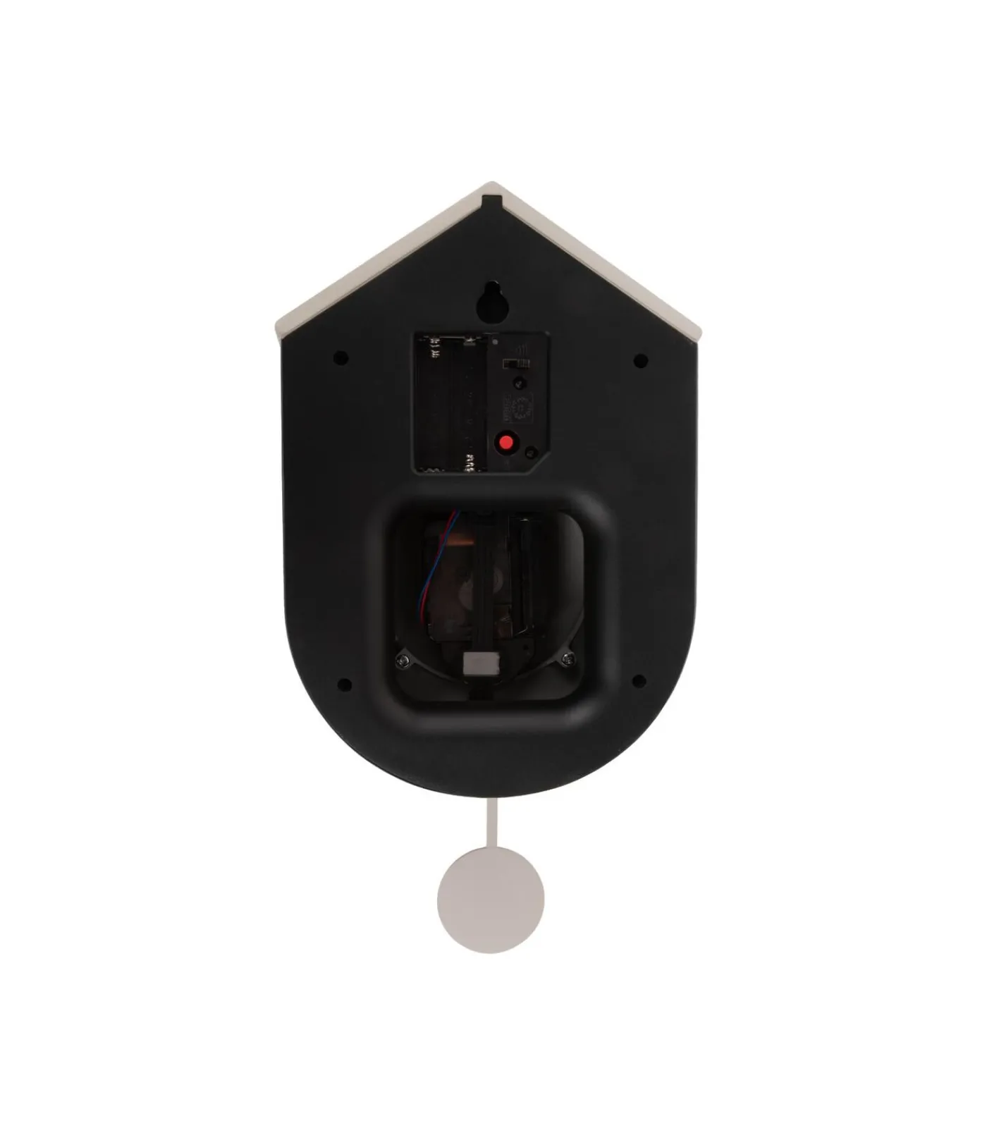 Online Wandklok Grato Cuckoo - Warmgrijs - 9.2x17.5x33.2cm Klokken