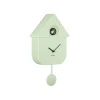 Outlet Wandklok Modern Cuckoo - Zachtgroen - 8.5x21.5x41cm Klokken
