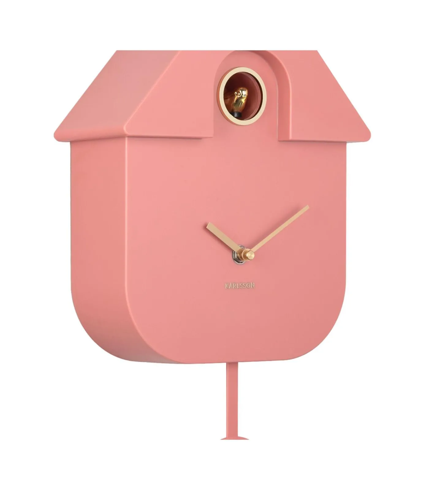 Discount Wandklok Modern Cuckoo Oro - Roze - 21.5x8.5x41cm Klokken