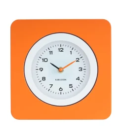 Outlet Wandklok New Vintage - Helderoranje - 4.4x22x22cm Klokken